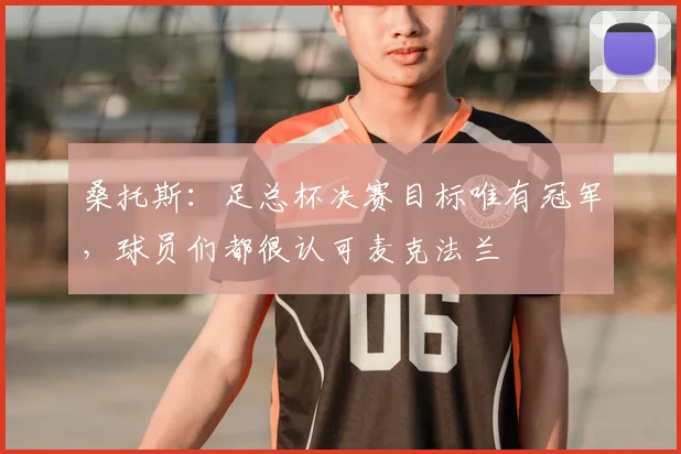 桑托斯：足总杯决赛目标唯有冠军，球员们都很认可麦克法兰